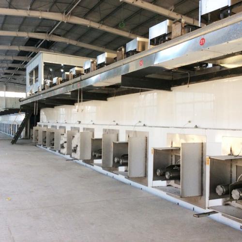 Case of Xingqian SCR power regulator in industrial glass tank furnace wire drawi
